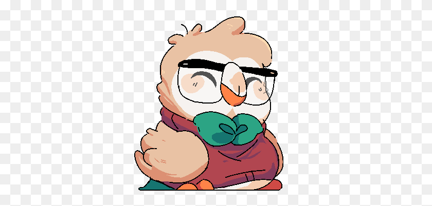349x342 Ford And Rowlet Tumblr - Rowlet PNG