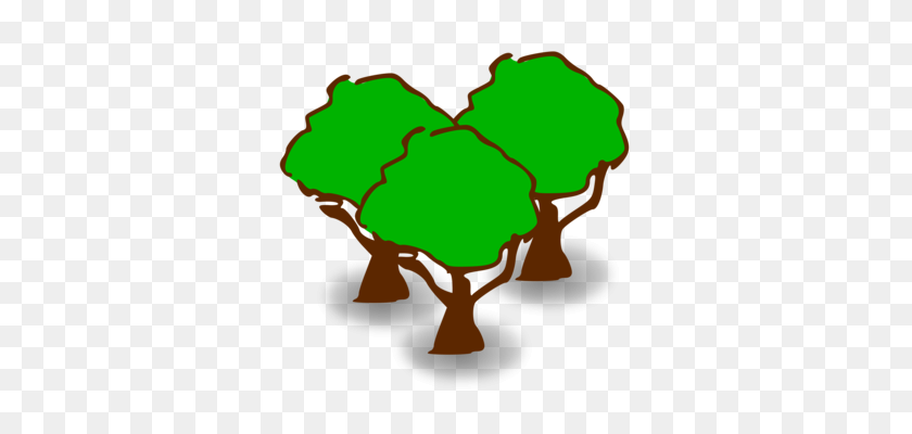 340x340 Forest Cover Forestry Woodland Tree - Woodland Clipart