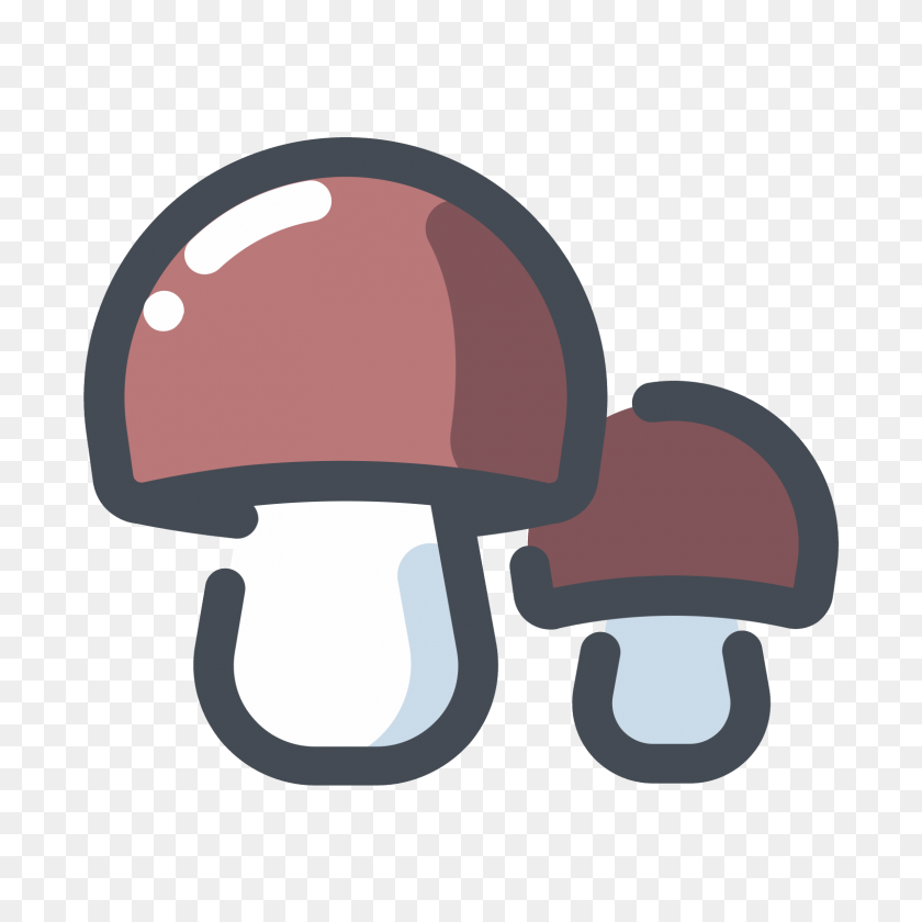 1600x1600 Forest Mushrooms Icon - Forest Clipart PNG