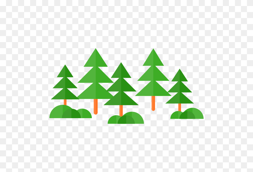 512x512 Bosque Icono Png - Forrest Png