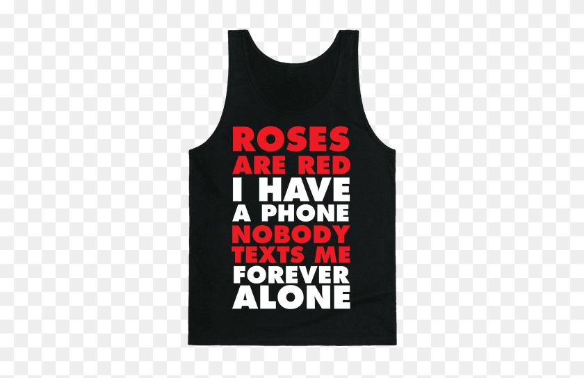 484x484 Forever Alone Tank Tops Lookhuman - Forever Alone PNG