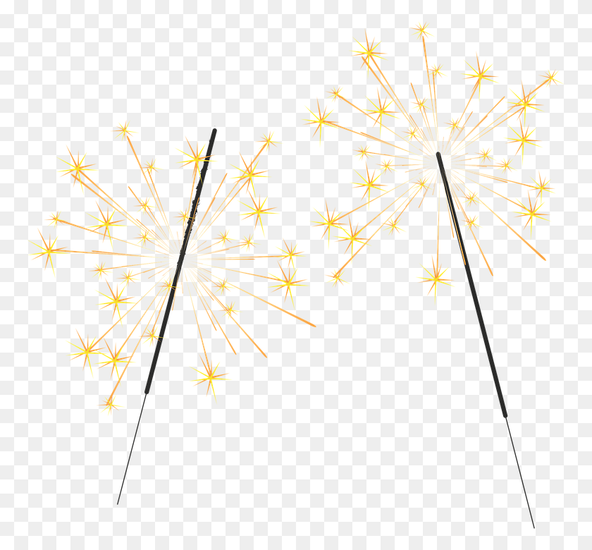 763x720 Forgetmenot Fireworks - Sparklers PNG