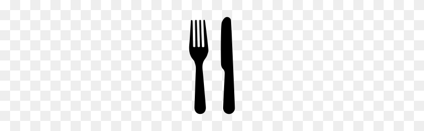 200x200 Fork And Knife Icons Noun Project - Fork And Knife PNG