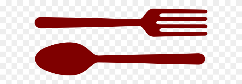 600x233 Tenedor Y Cuchara Clipart - Tenedor Y Cuchillo Clipart