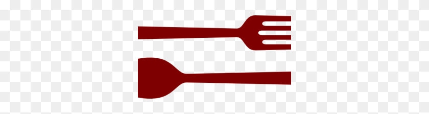 300x163 Fork And Spoon Clip Art Png Png Image - Spoon And Fork Clipart