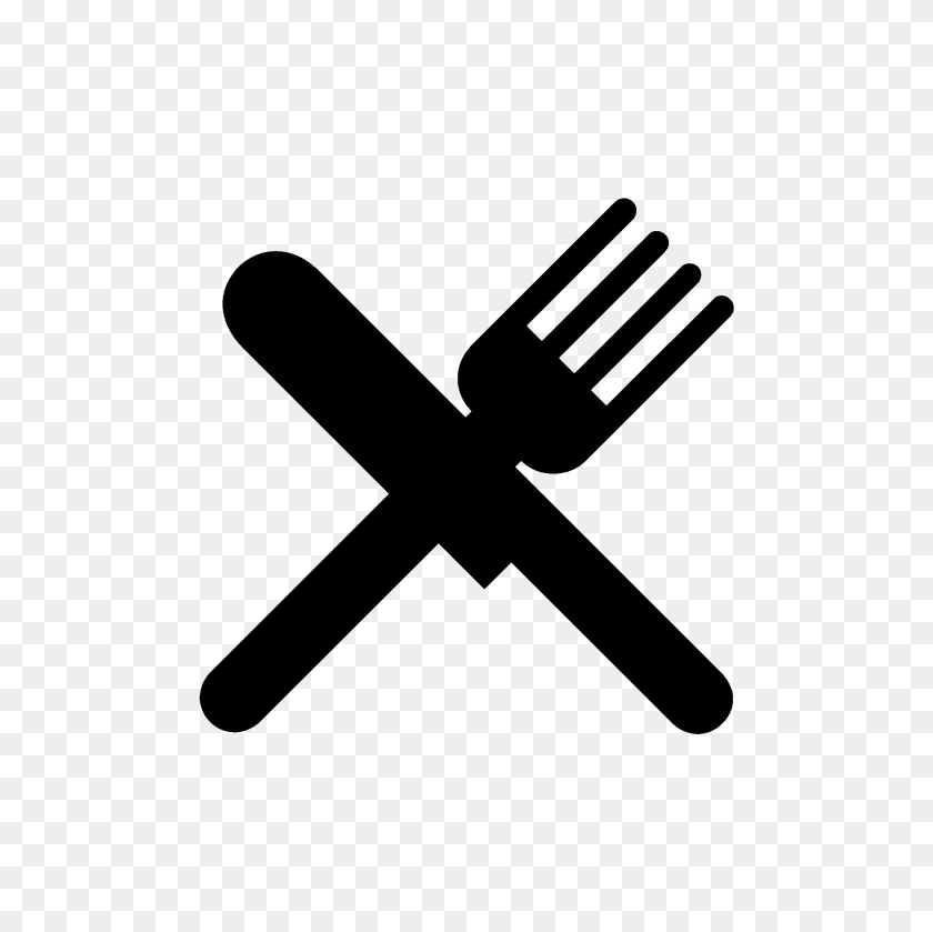 2000x2000 Fork Clipart Chef Knife - Chef Clipart Black And White