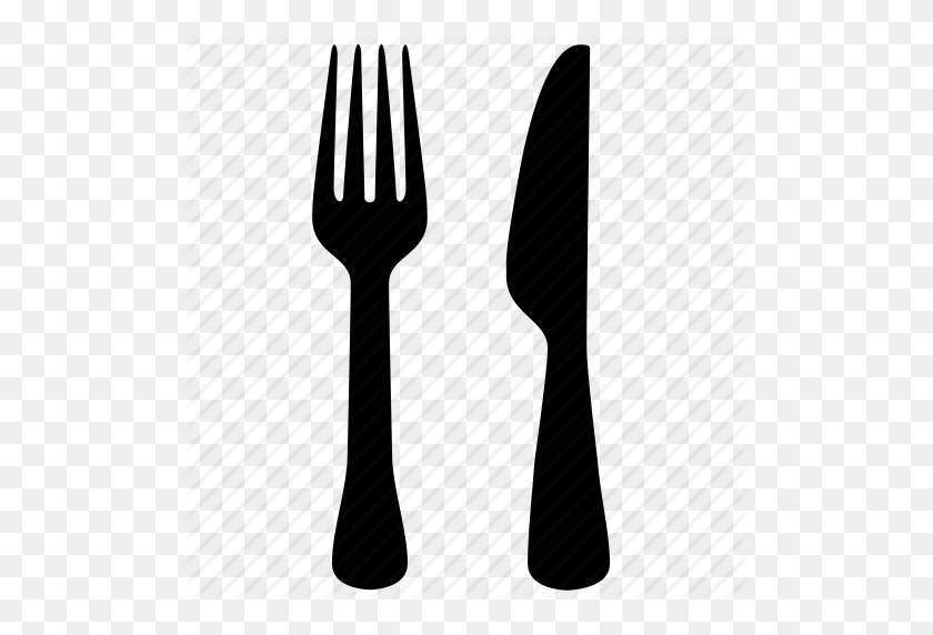 512x512 Fork Kitchen Knife Icon - Fork And Knife PNG