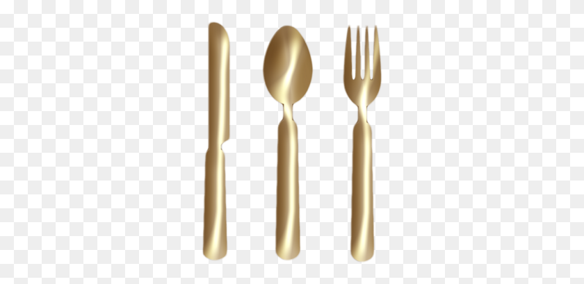 260x349 Fork Spoon Clipart - Spoon And Fork Clipart