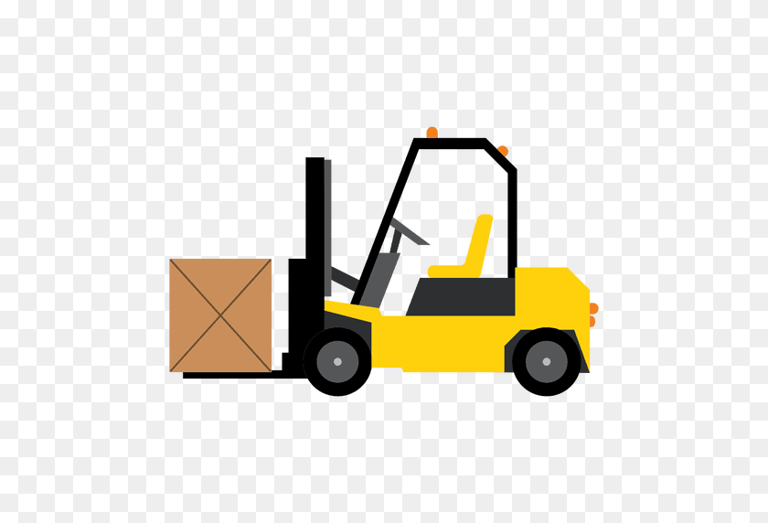 512x512 Forklift Logistics - Forklift Clip Art