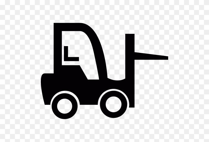 512x512 Forklift Truck Png Icon - Forklift PNG