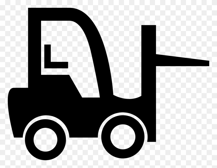 980x742 Forklift Truck Png Icon Free Download - Truck PNG