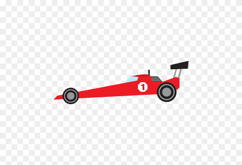 512x512 Formula One Racing Car Cartoon - Car Cartoon PNG