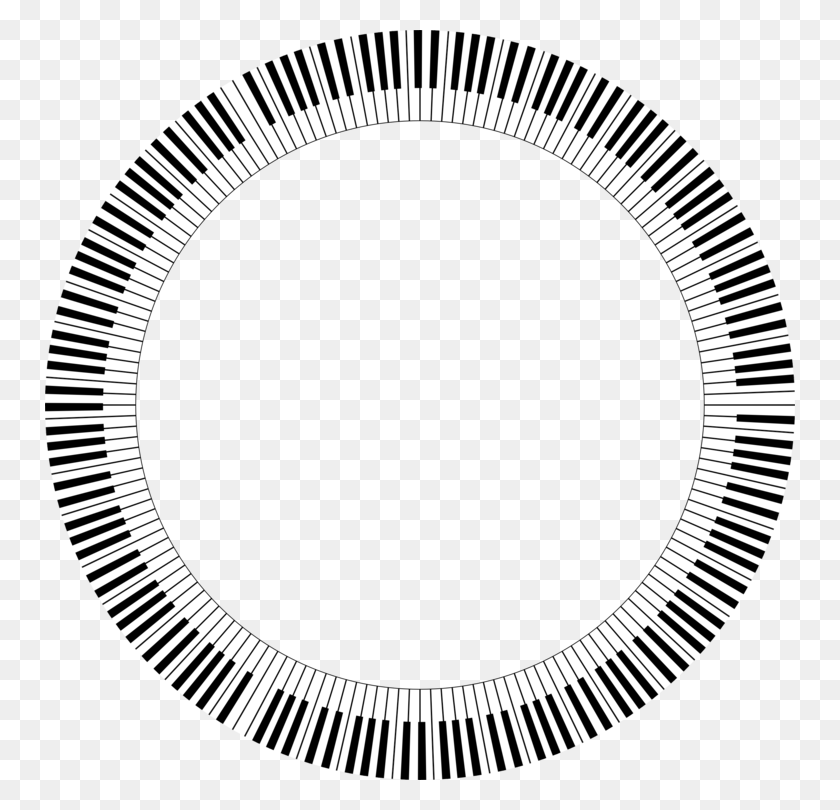 750x750 Teclado Musical Fortepiano - Piano Clipart Gratis