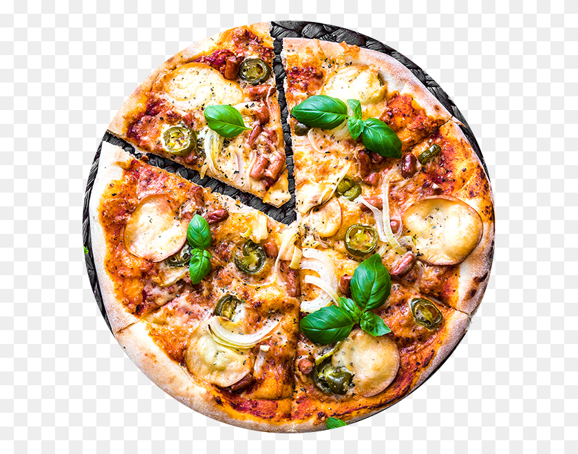 600x600 Fortezza - Pizza De Queso Png