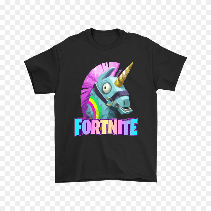 1024x1024 Fortnite Battle Royale Llama Unicorn Smasher Shirts Teeqq Store - Fortnite Llama PNG