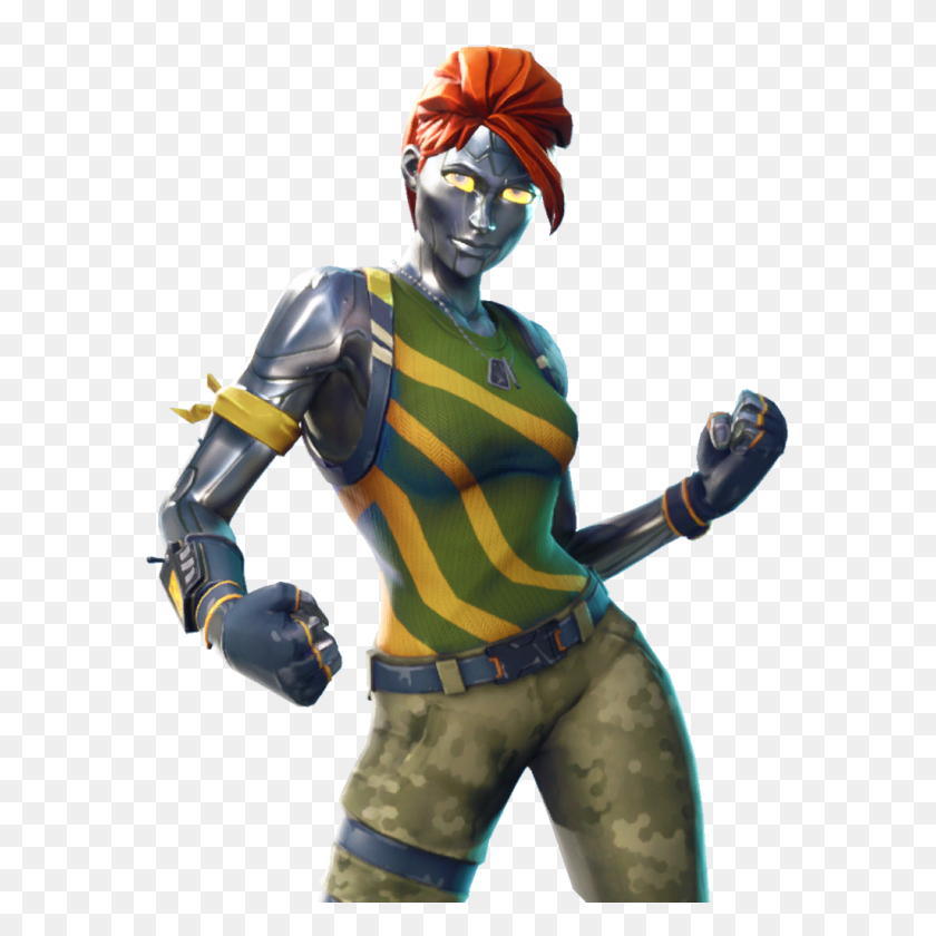 1024x1024 Fortnite Chromium Outfits - Fortnite Characters PNG
