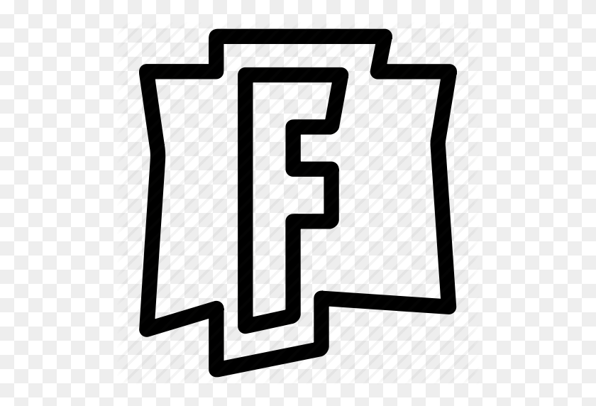 512x512 Fortnite, Игра, Значок Логотипа - Логотип Fortnite Png
