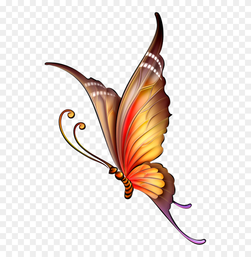 550x800 Foto, Avtor Ya Svetajud Na Iandeks Fotkakh Tattoos - Purple Butterfly Clipart