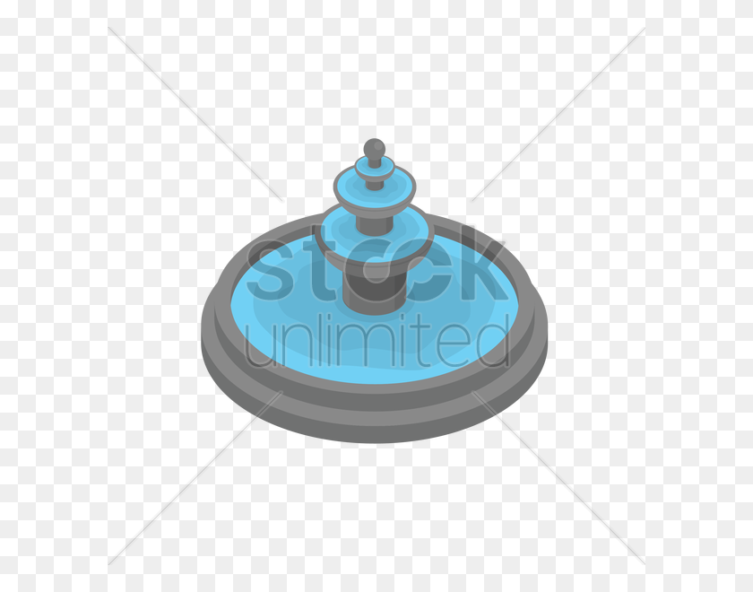 Fountain Vector Image - Water Fountain PNG