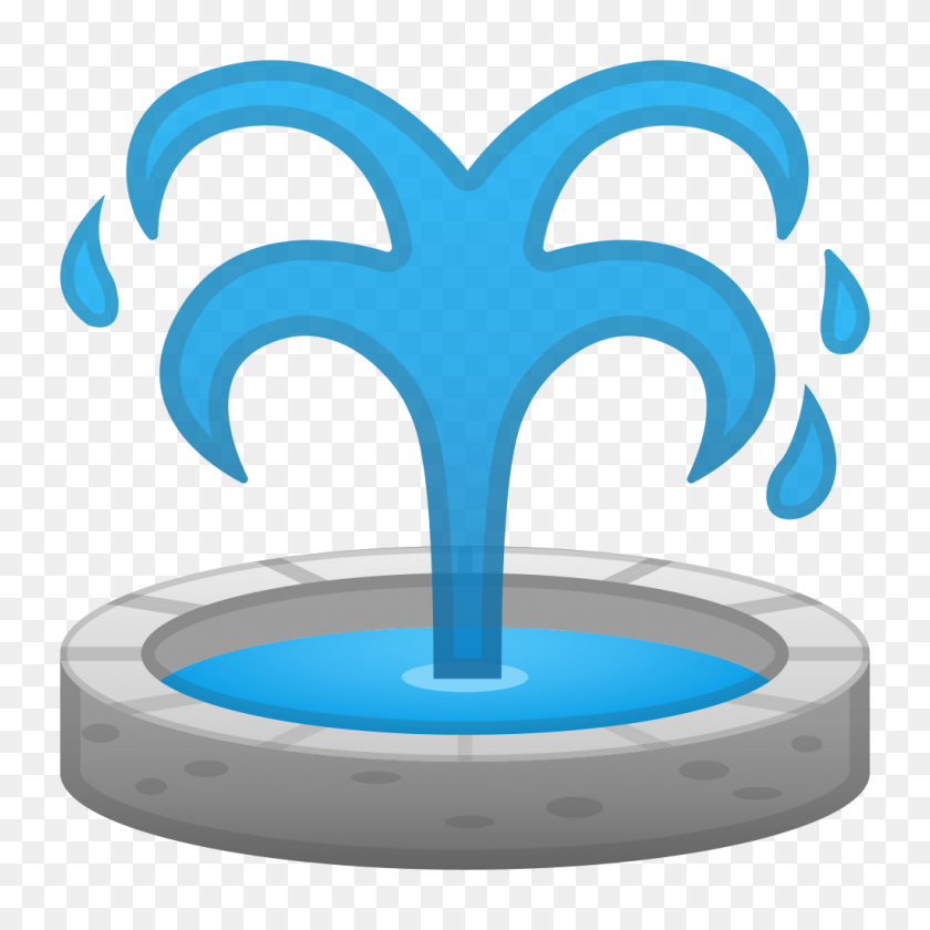 1024x1024 Fountan Noto Emoji Travel Places Iconset Google - Fountain PNG