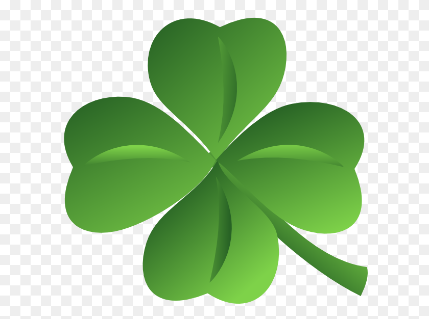 600x566 Four Leaf Clover And St Patrick's Day Seattle Parenting Examiner - Four Leaf Clover PNG