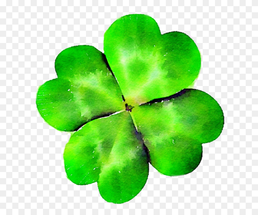 640x640 Four Leaf Clover, Clover, Green, St Patty's Day Png - Four Leaf Clover PNG