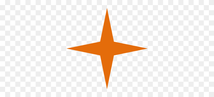 320x320 Four Pointed Star Emojidex - Star Emoji PNG