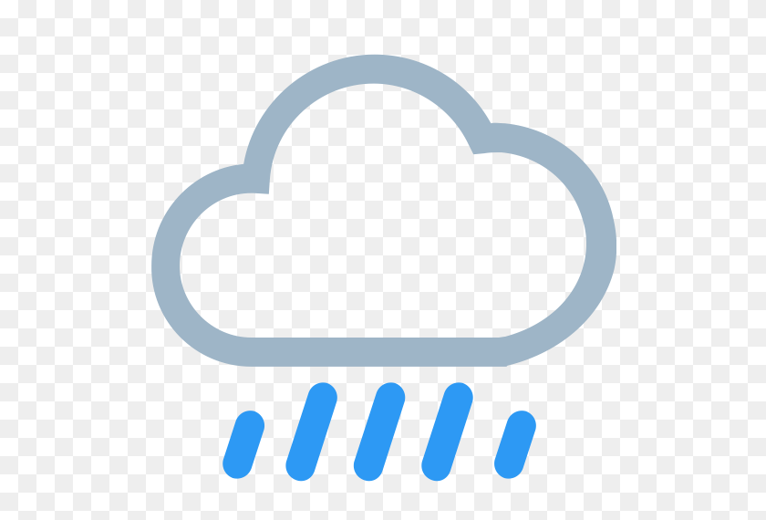 512x510 Four, Rain, Snow Icon With Png And Vector Format For Free - Rainstorm Clipart