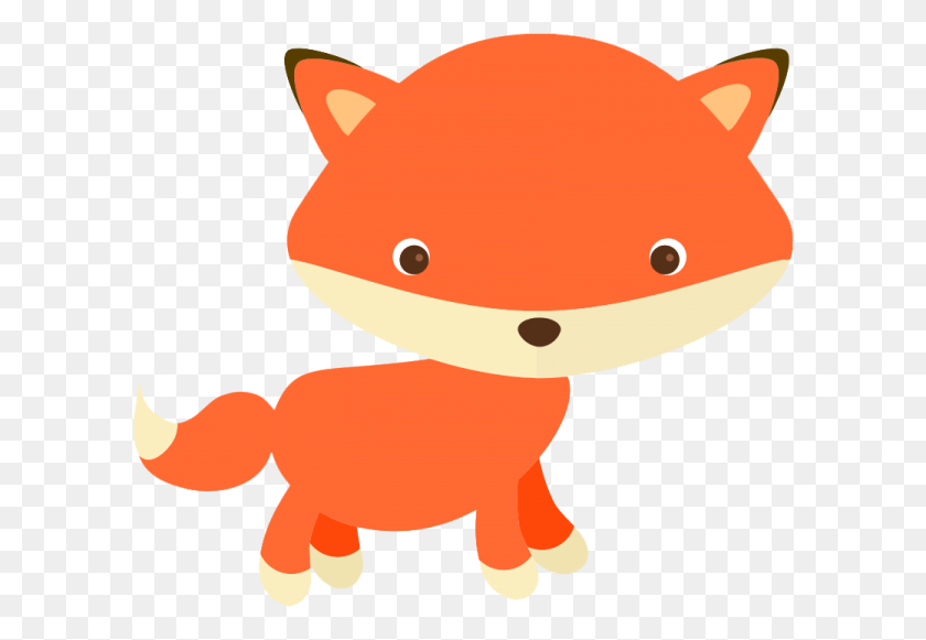 600x521 Fox Clip Art - Red Fox Clipart