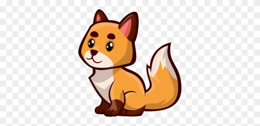 333x347 Fox Clipart, Suggestions For Fox Clipart, Download Fox Clipart - Baby Fox Clipart
