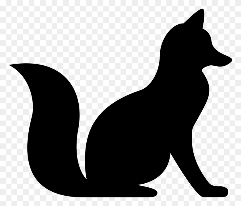 981x828 Fox Sitting Png Icon Free Download - Fox Tail PNG
