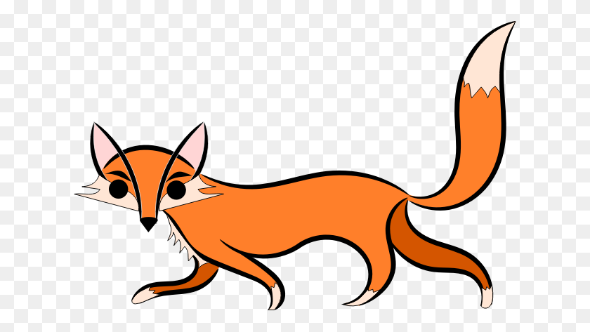 630x413 Fox Small Mammals Clip Art - Small Clipart