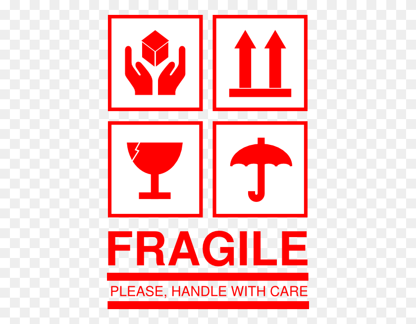 408x593 Fragile - Math Symbols Clipart