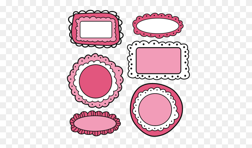 432x432 Frame Clipart Doodle - Daily 5 Clipart