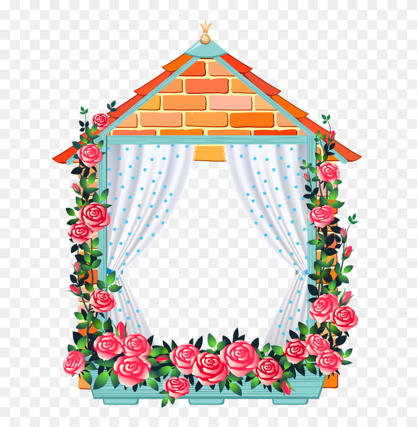 645x800 Frame, Printables And Art - Window Clipart PNG