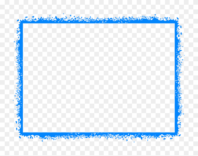 792x612 Frames And Borders - Grunge Frame PNG