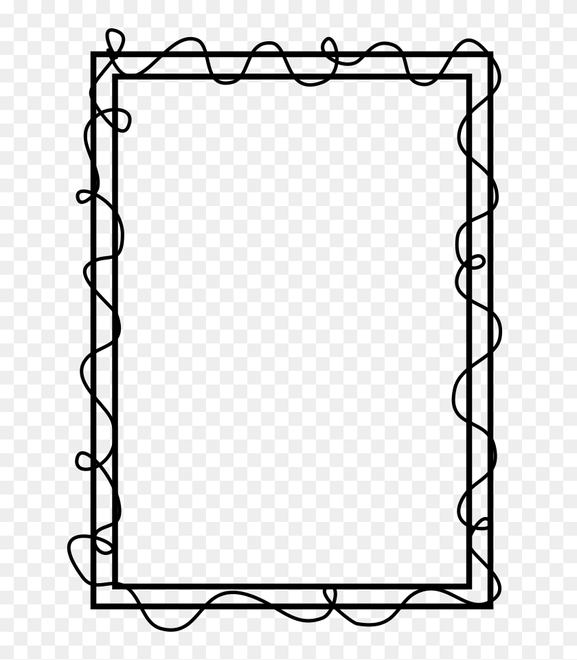 660x901 Frames And Clipart - School Frame Clipart