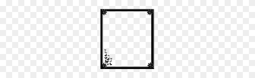 177x200 Frames Borders - Gothic Border PNG