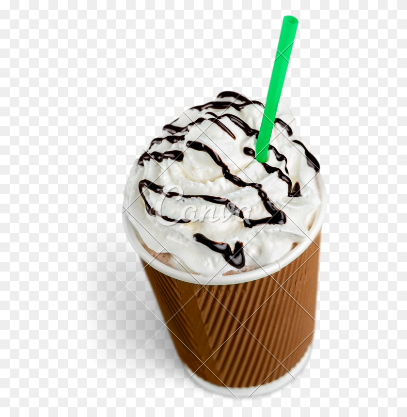 514x800 Frappuccino In Take Away - Frappuccino PNG