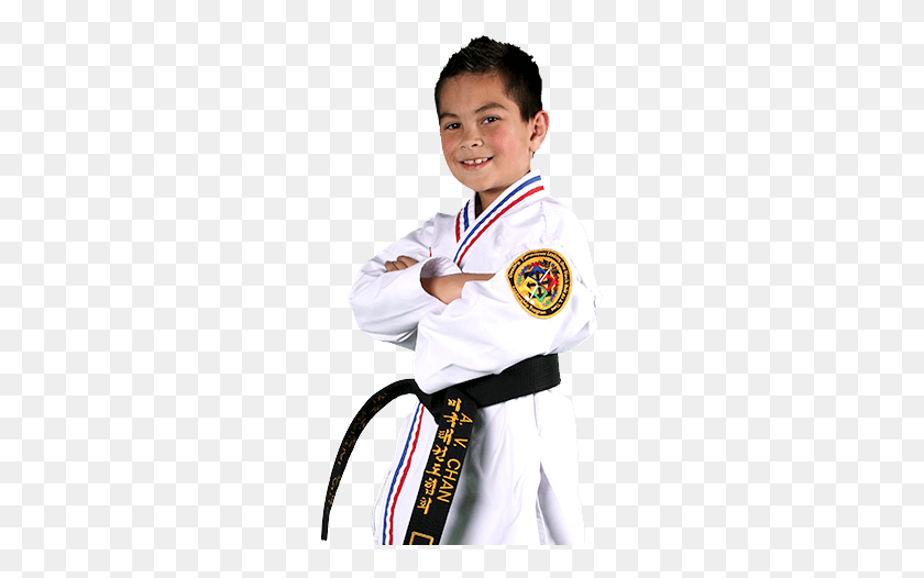 257x466 Clases De Taekwondo Para Niños De Fraser Heights En Surrey, Bc - Karate Girl Clipart