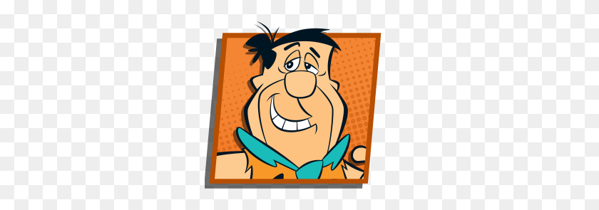 266x235 Fred Flintstone - Scooby Doo Clipart