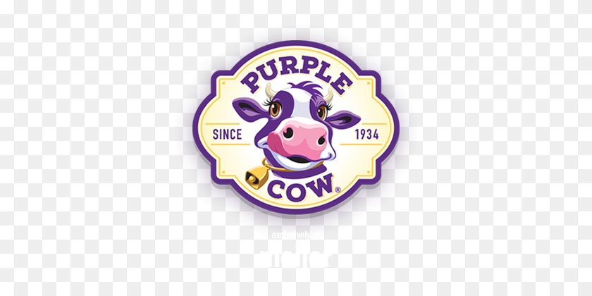 350x360 Fred Meijer And The Purple Cow Tom Urich - Meijer Logo PNG