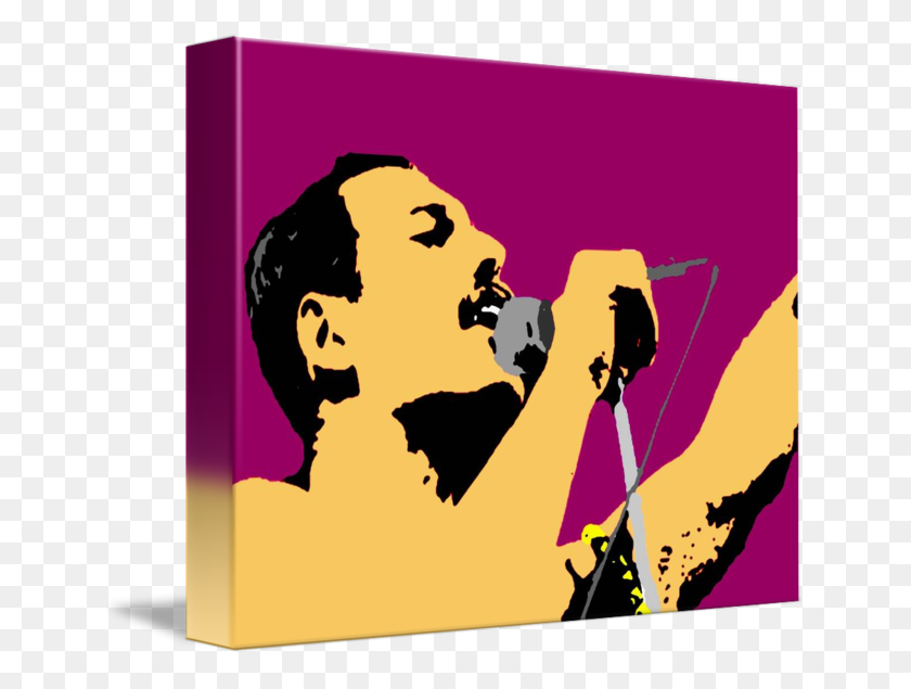 650x575 Freddie Mercury Shadow Color - Imágenes Prediseñadas De Freddie Mercury