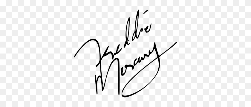 350x300 Freddie Mercury's Signature Reflects Dynamism - Donald Trump Signature PNG