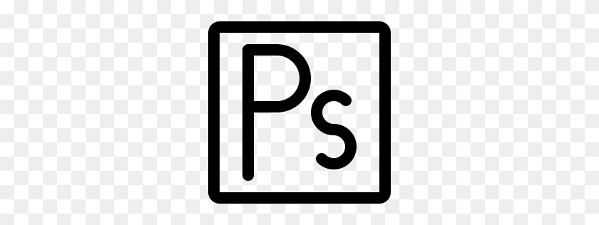256x256 Значок Adobe Photoshop Скачать Png - Photoshop Png