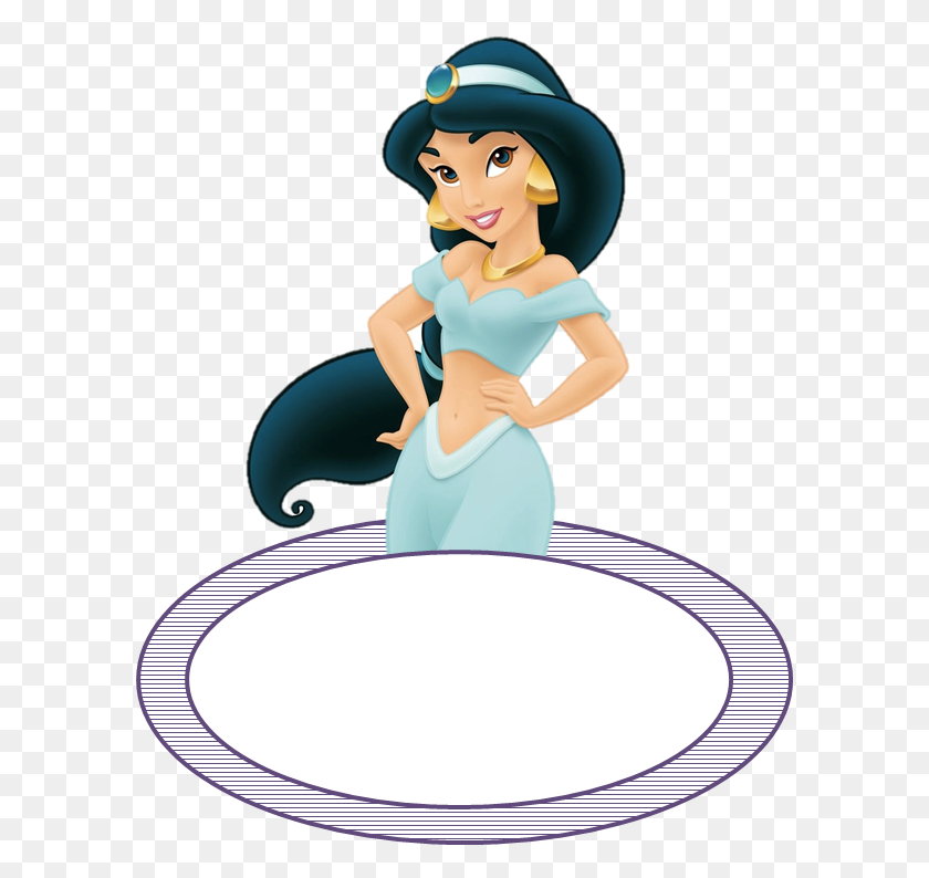 594x734 Free Aladd Jasmine Party Ideas - Princess And The Frog Clipart
