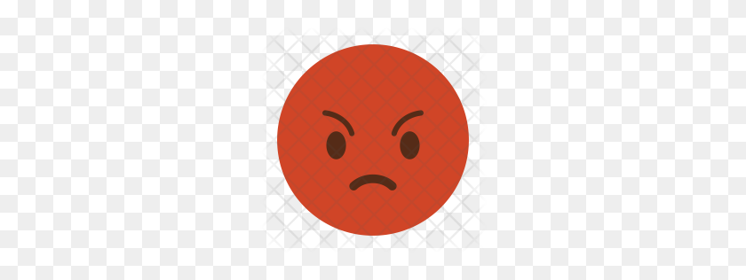 256x256 Free Angry Face Icon Download Png - Angry Face Emoji PNG