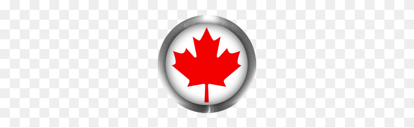 200x201 Imágenes Prediseñadas De Banderas Canadienses Animadas Gratis - Bandera De Canadá