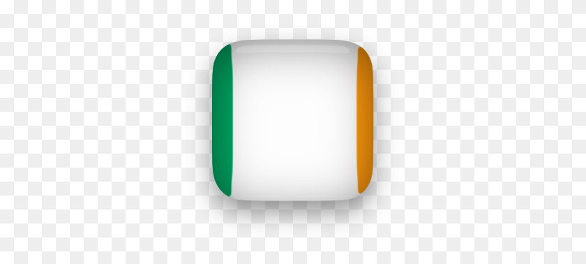317x318 Imágenes Prediseñadas De Banderas Animadas De Irlanda - Bandera De Irlanda Gratis