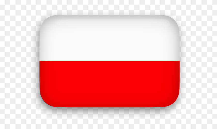 623x438 Bandera De Polonia Animada Gratis - Clipart De Polonia